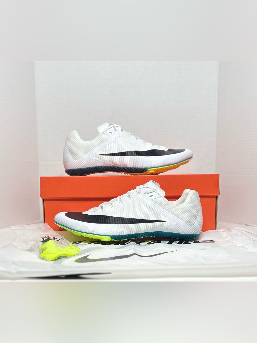 Size 11 Nike Zoom Rival SPRINT Track & Field Spikes Running Shoes FZ9663-102